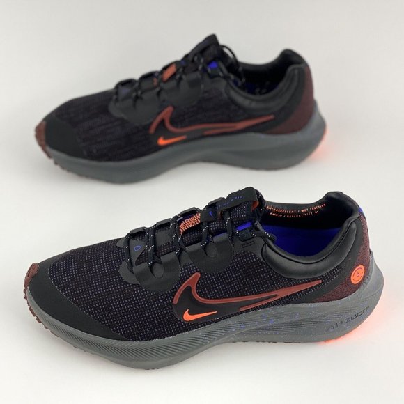 Nike Zoom Winflo 8 Shield Bronze Eclipse Men's Sneakers Shoes Black NO SHOE BOX - Picture 3 of 10